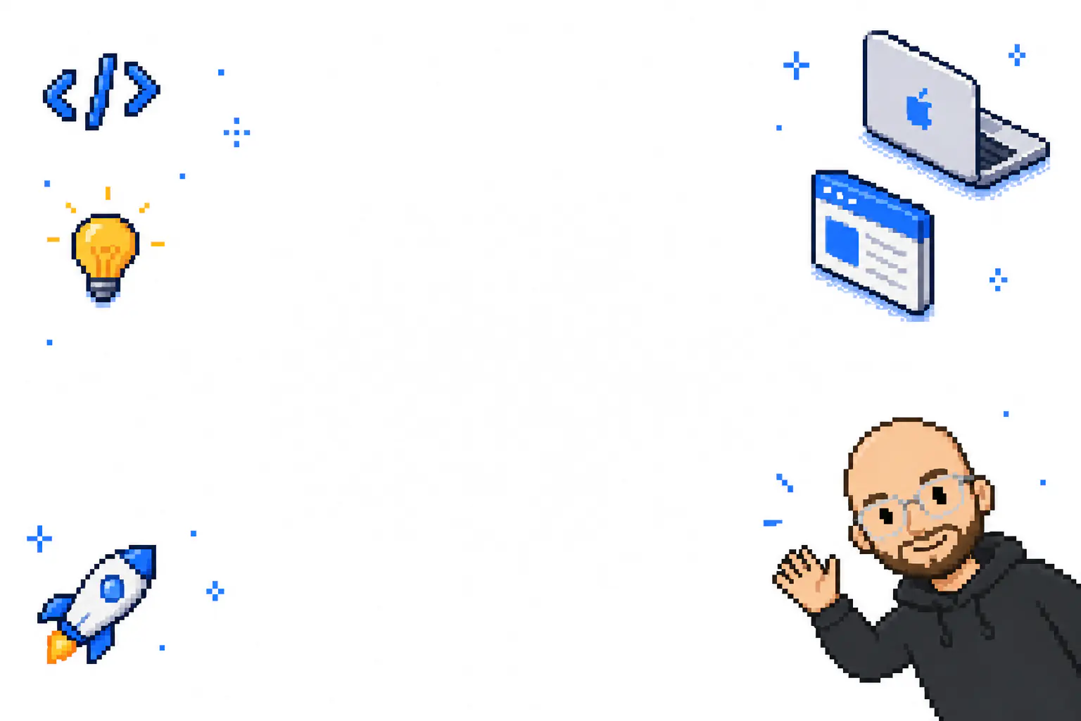 Illustration von Matej Matolić bei der kreativen Arbeit an digitalen Projekten