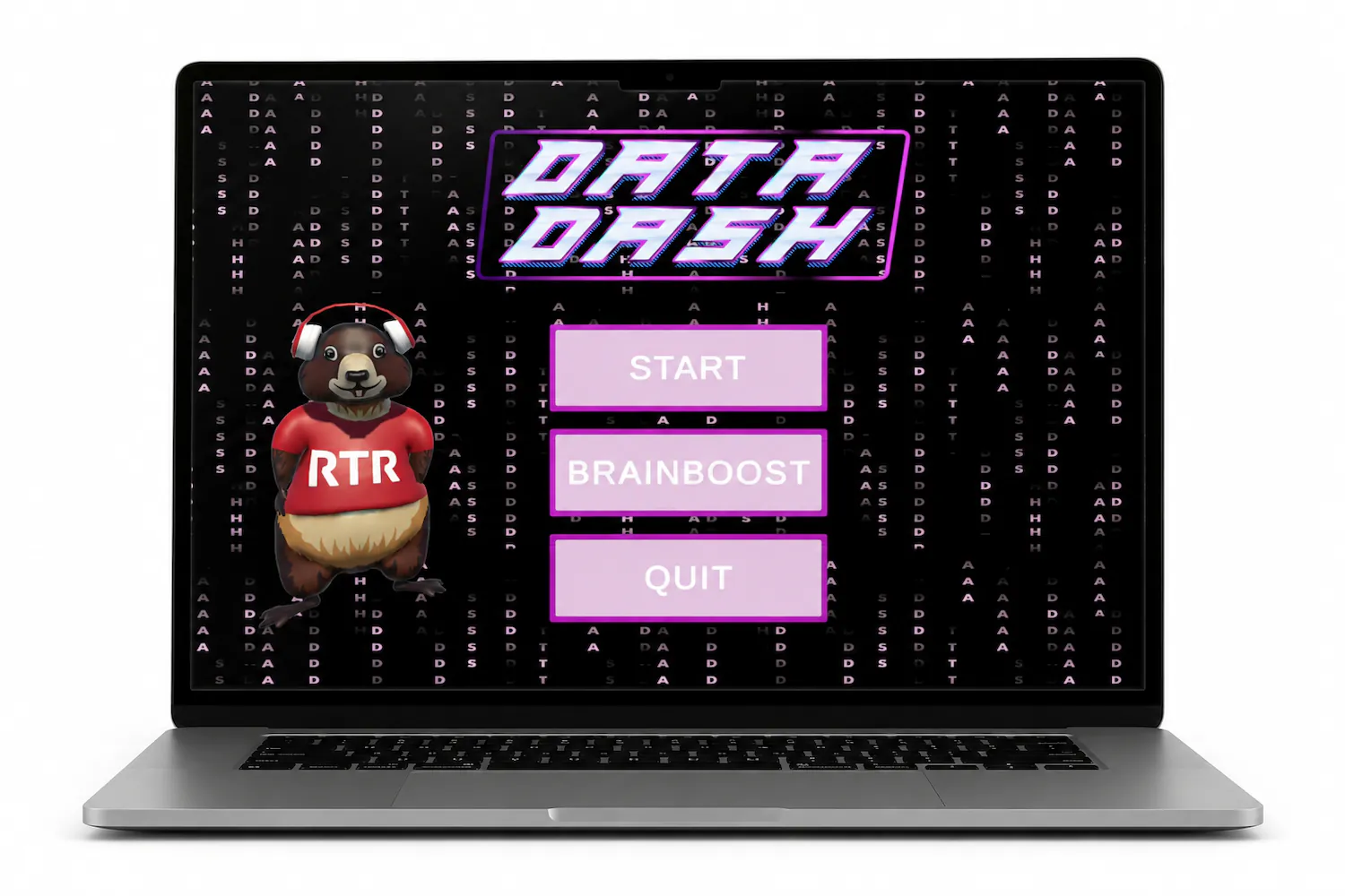 Mockup des Projekts Data Dash