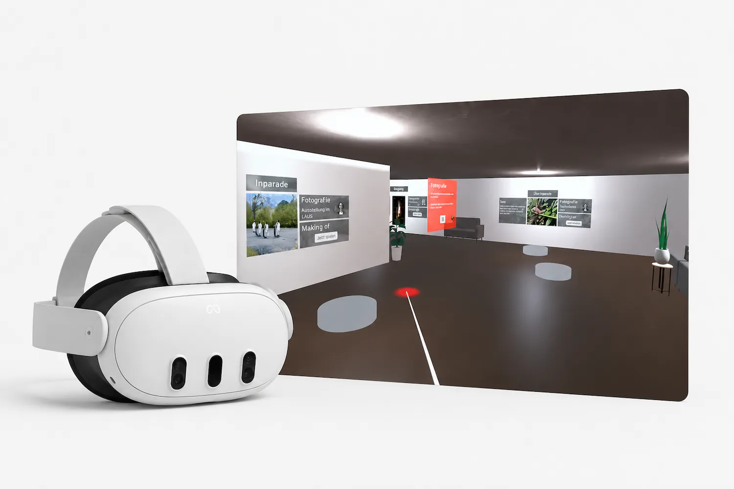 Mockup des Projekts laif foundation